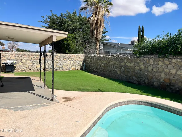 a view of a small space