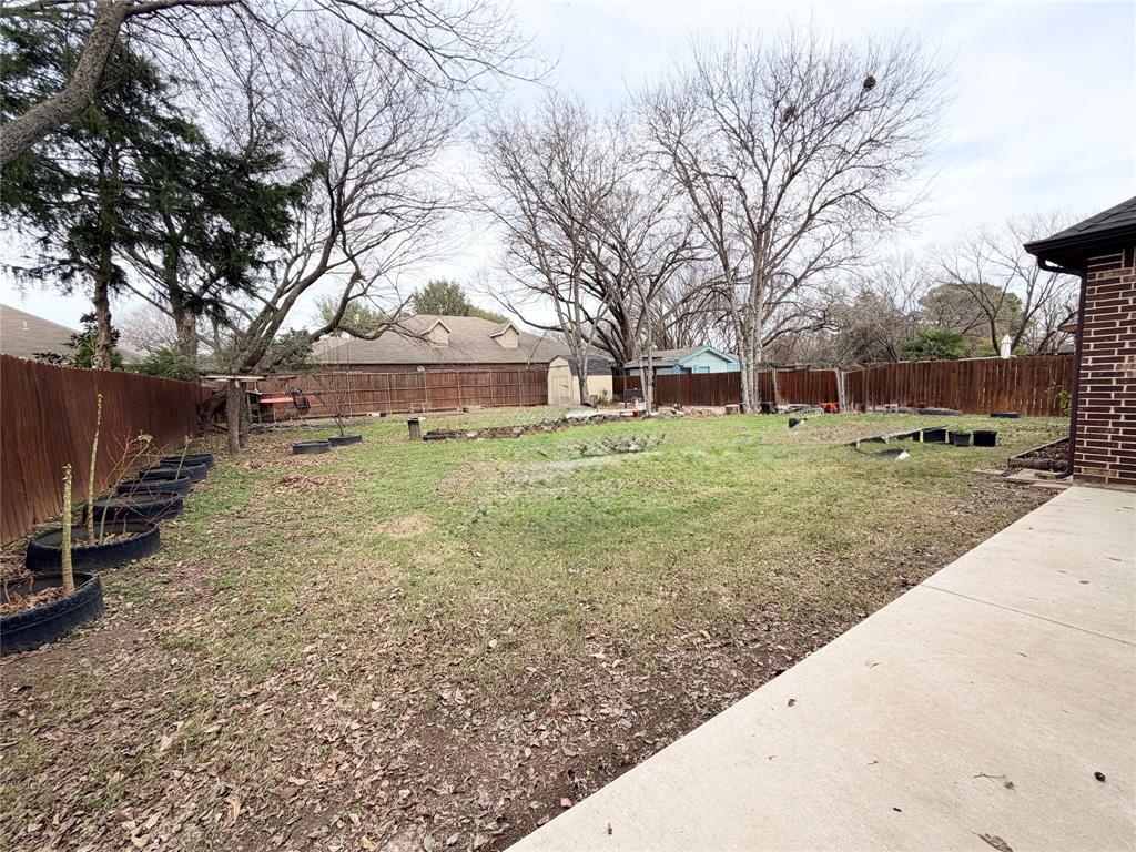 501 Elwood Road Irving, TX 75061 - Photo 28 of 30 a view of a yard with a large tree