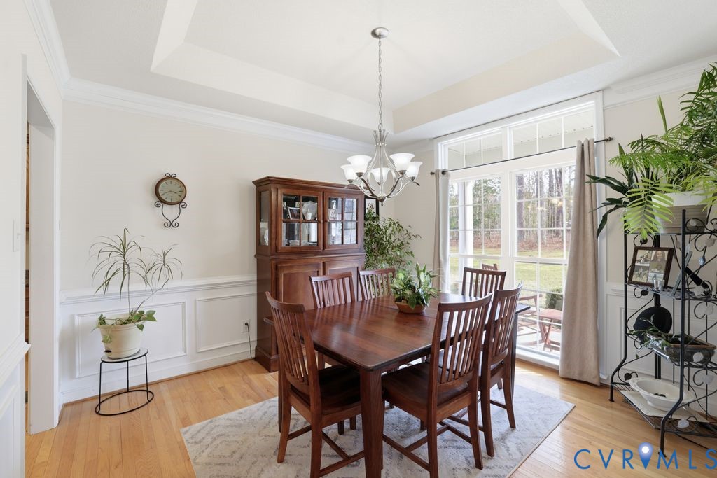 13630 River Road Chesterfield, VA 23838 - Photo 11 of 57 a view of a dining room with furniture window and outside view