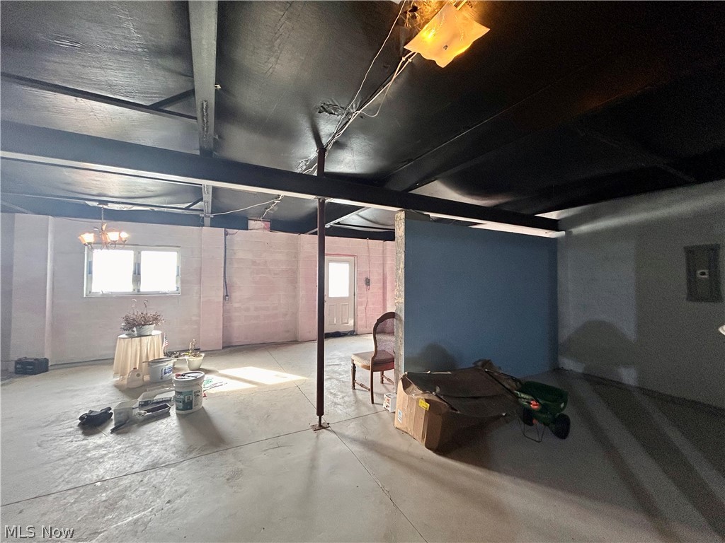 44501 Hanover Ridge Road Jewett, OH 43986 - Photo 25 of 33 Basement featuring electric panel and concrete block wall