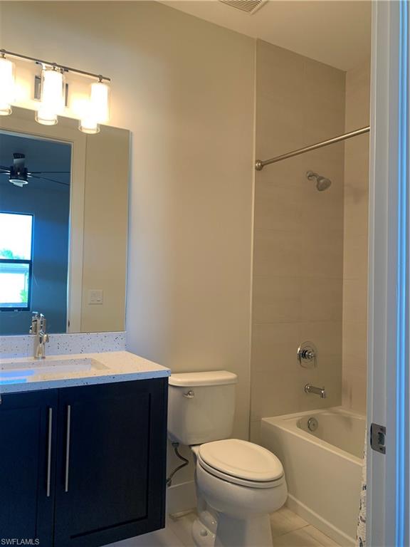 214 Legacy Court Naples, FL 34110 - Photo 36 of 49 Ensuite Bath with Floating Vanity for Guest Room #3.