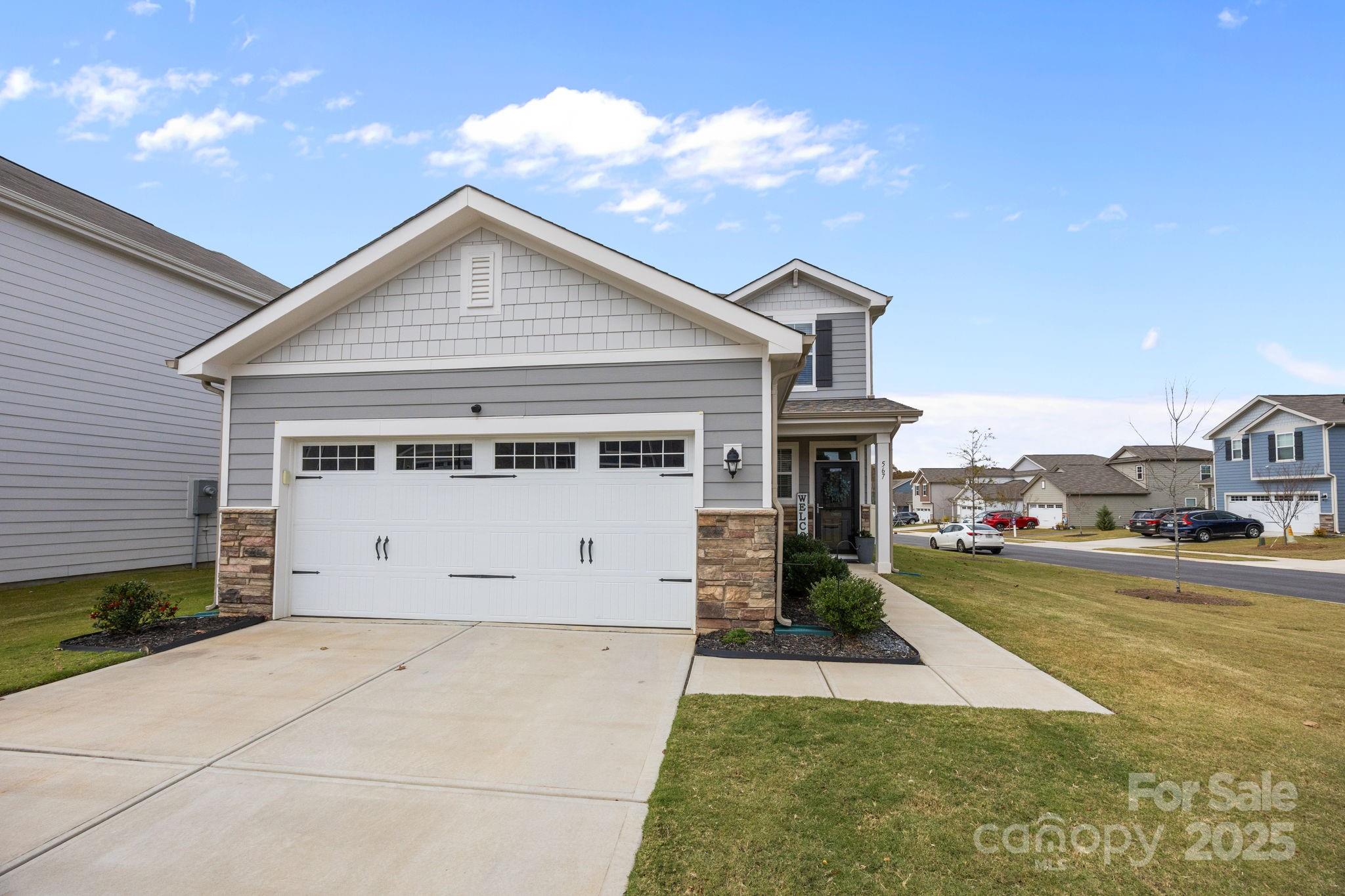 567 Sitka Drive York, SC 29745 - Photo 1 of 40 a view of a house with a yard and balcony