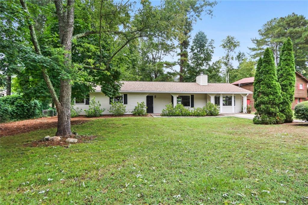 520 Carithers Road Lawrenceville, GA 30046 - Photo 1 of 1 Spacious Front Yard