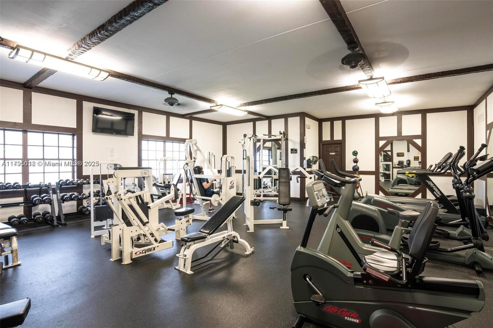 3650 Inverrary Drive, Unit 3P Lauderhill, FL 33319 - Photo 37 of 40 a view of a room with gym equipment