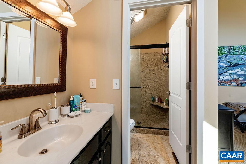 1469 The Ledges Roseland, VA 22967 - Photo 16 of 35 a en suite bathroom with a sink and mirror
