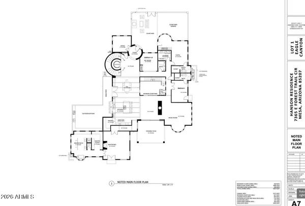 $3,475,000 | 7365 East Forest Trail Circle, Mesa, AZ 85207