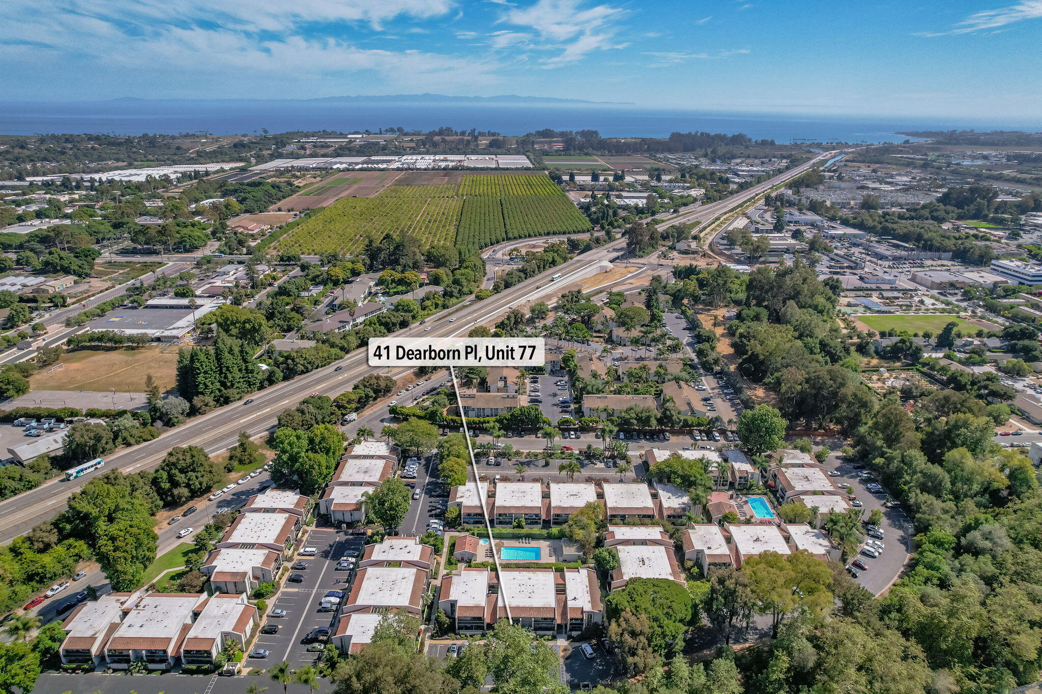 41 Dearborn Place, Unit 77 Goleta, CA 93117 - Photo 19 of 19 La Goleta (aerial)
