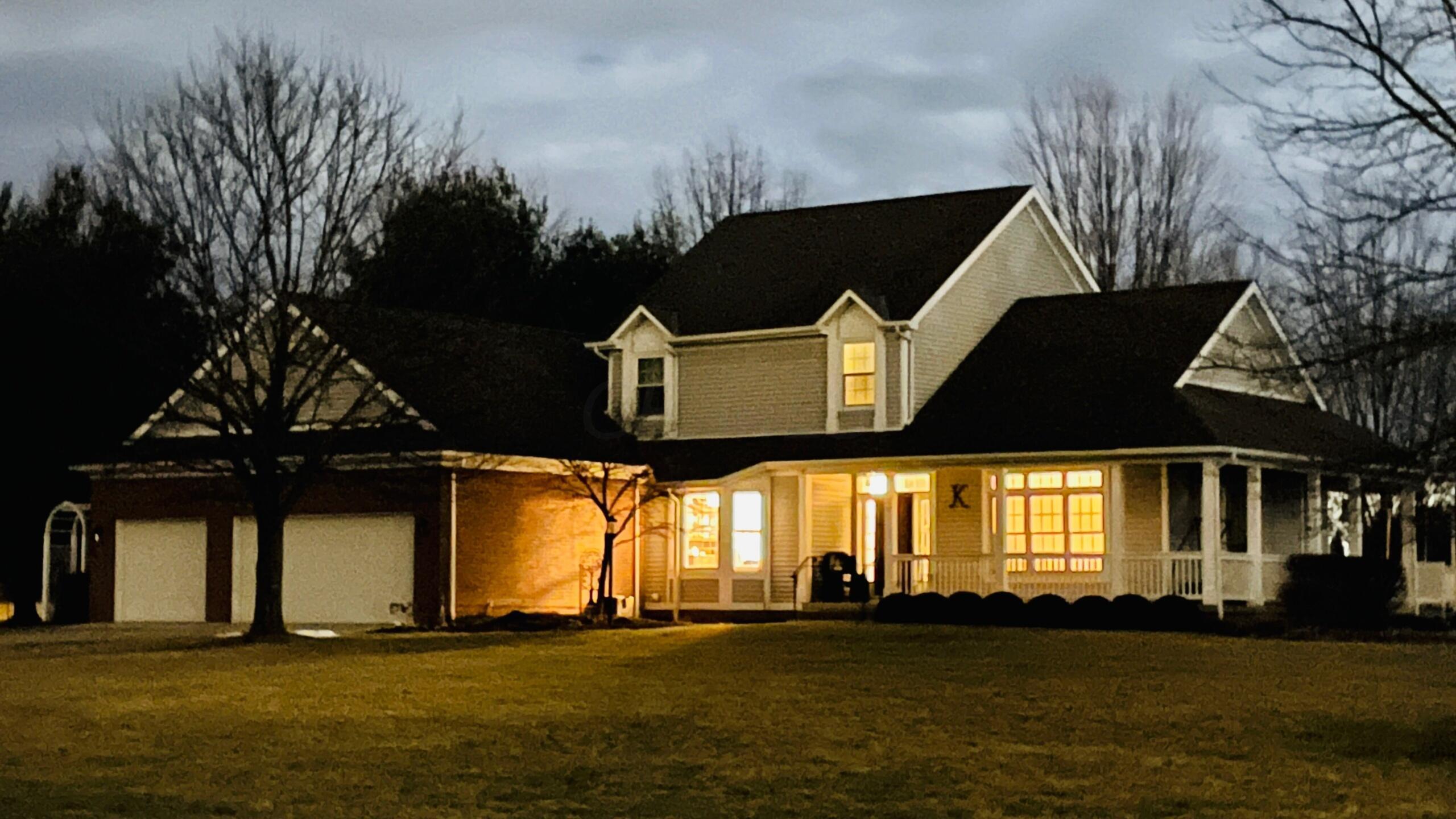 12344 Gorsuch Road Galena, OH 43021 - Photo 1 of 47 Gorsuch Rd night photo