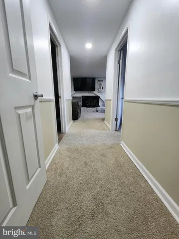 a view of a storage in a room