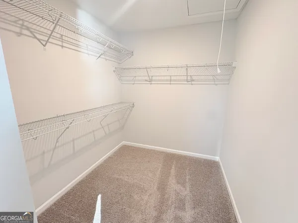 a view of a rack on the wall
