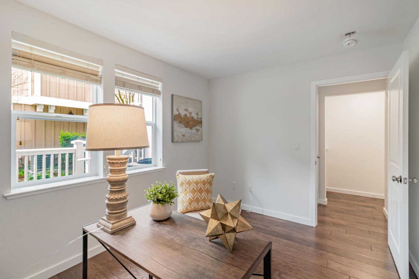 843 Avery Drive Mountain View, CA 94043 - Photo 20 of 43 a view of a workspace with furniture and a window