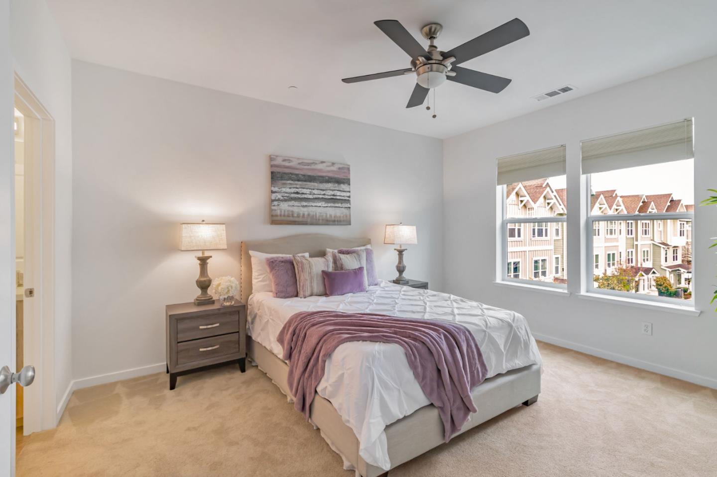 843 Avery Drive Mountain View, CA 94043 - Photo 22 of 43 a bedroom with a bed next to a window