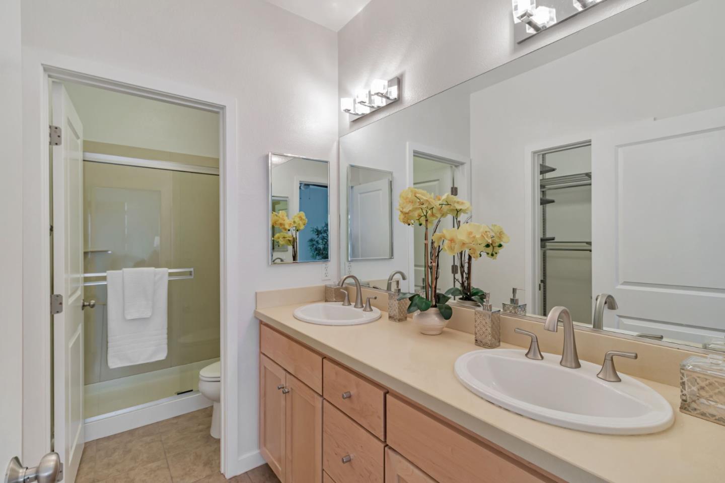 843 Avery Drive Mountain View, CA 94043 - Photo 30 of 43 a bathroom with a sink and a mirror