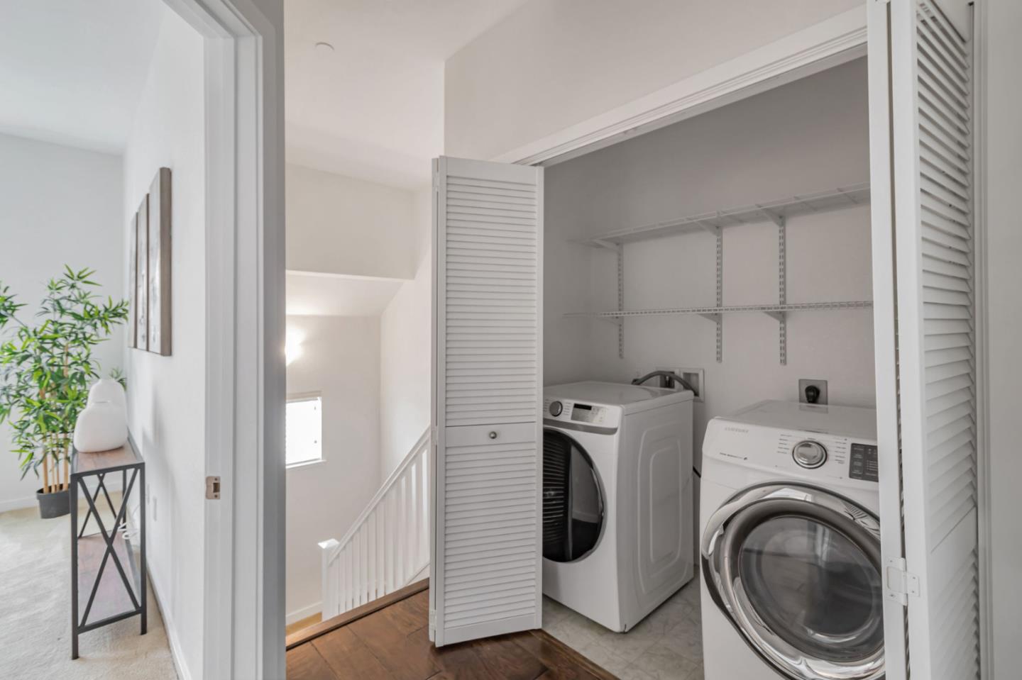 843 Avery Drive Mountain View, CA 94043 - Photo 35 of 43 a view of a storage & utility room with a washer dryer