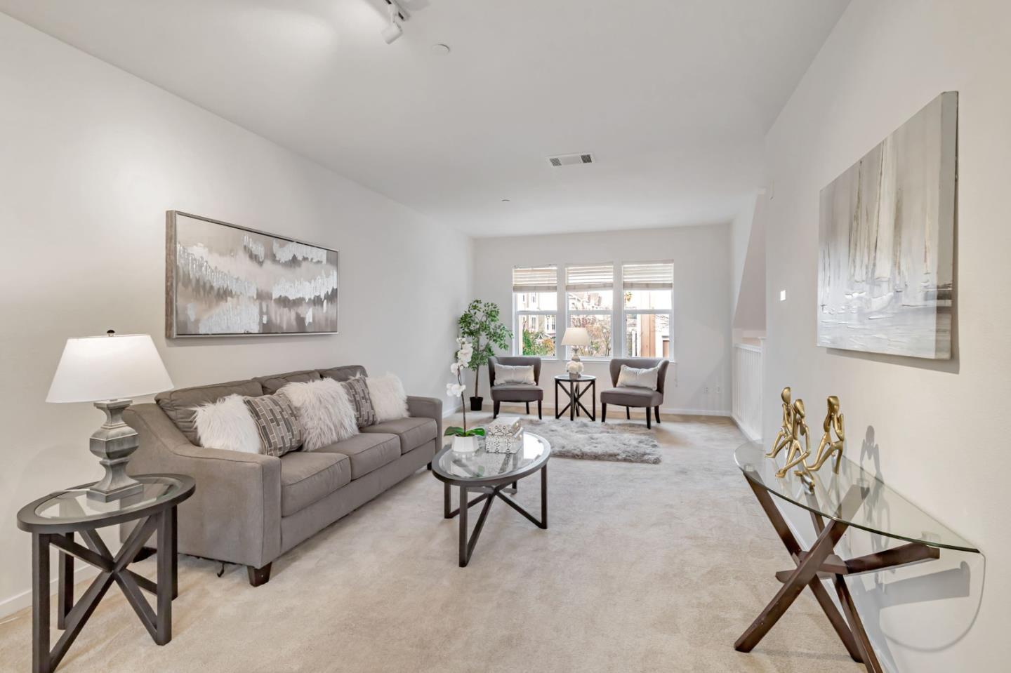 843 Avery Drive Mountain View, CA 94043 - Photo 10 of 43 a living room with furniture and a potted plant