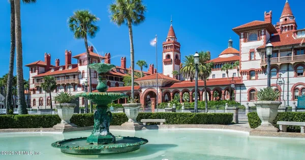 a view of outdoor space with sign board