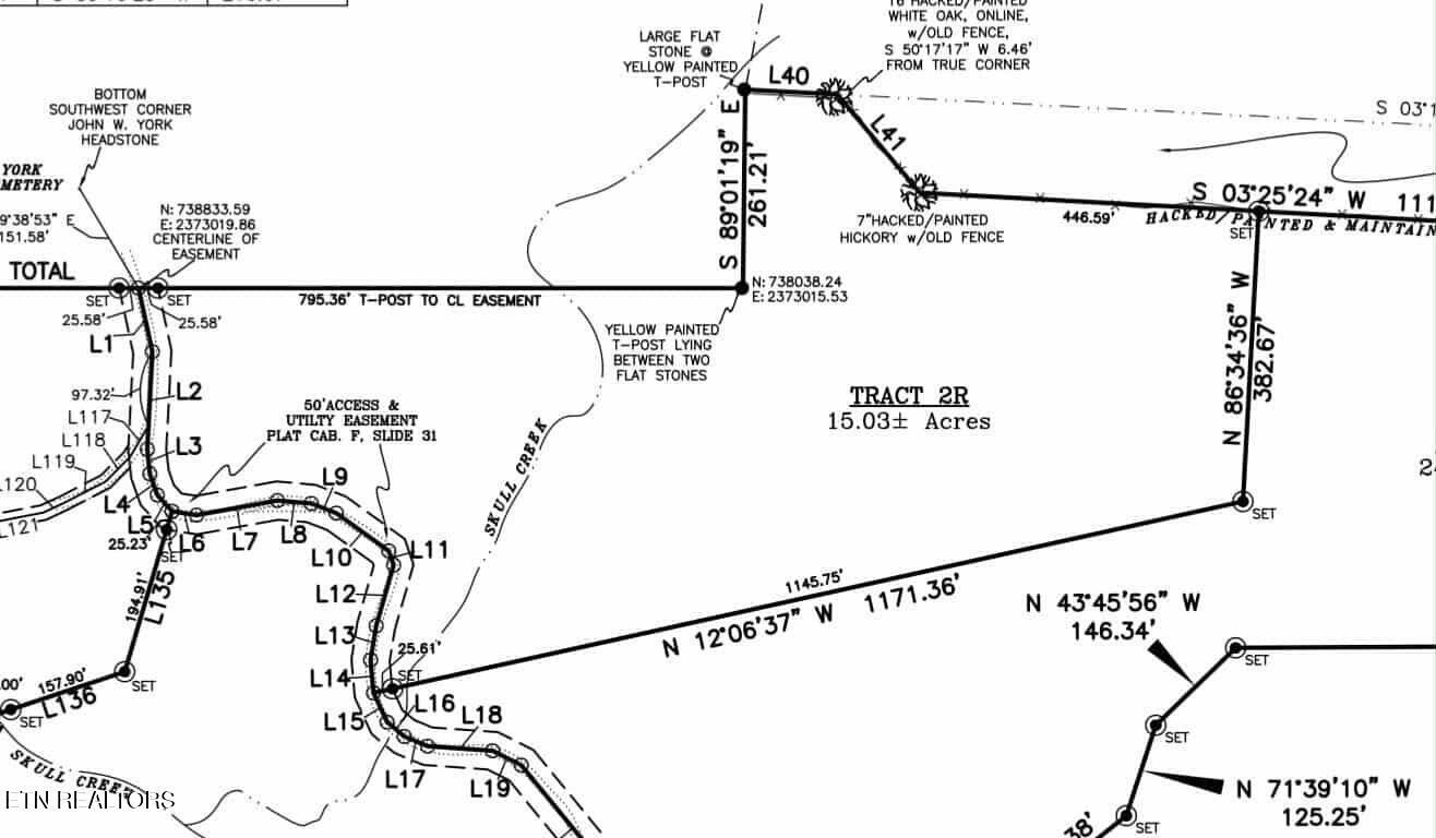 Lot 2R Skull Creek Rd Survey