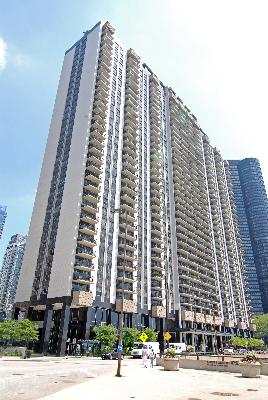 400 East Randolph Street, Unit 928 Chicago, IL 60601 - Photo 1 of 1 a front view of a building with street view