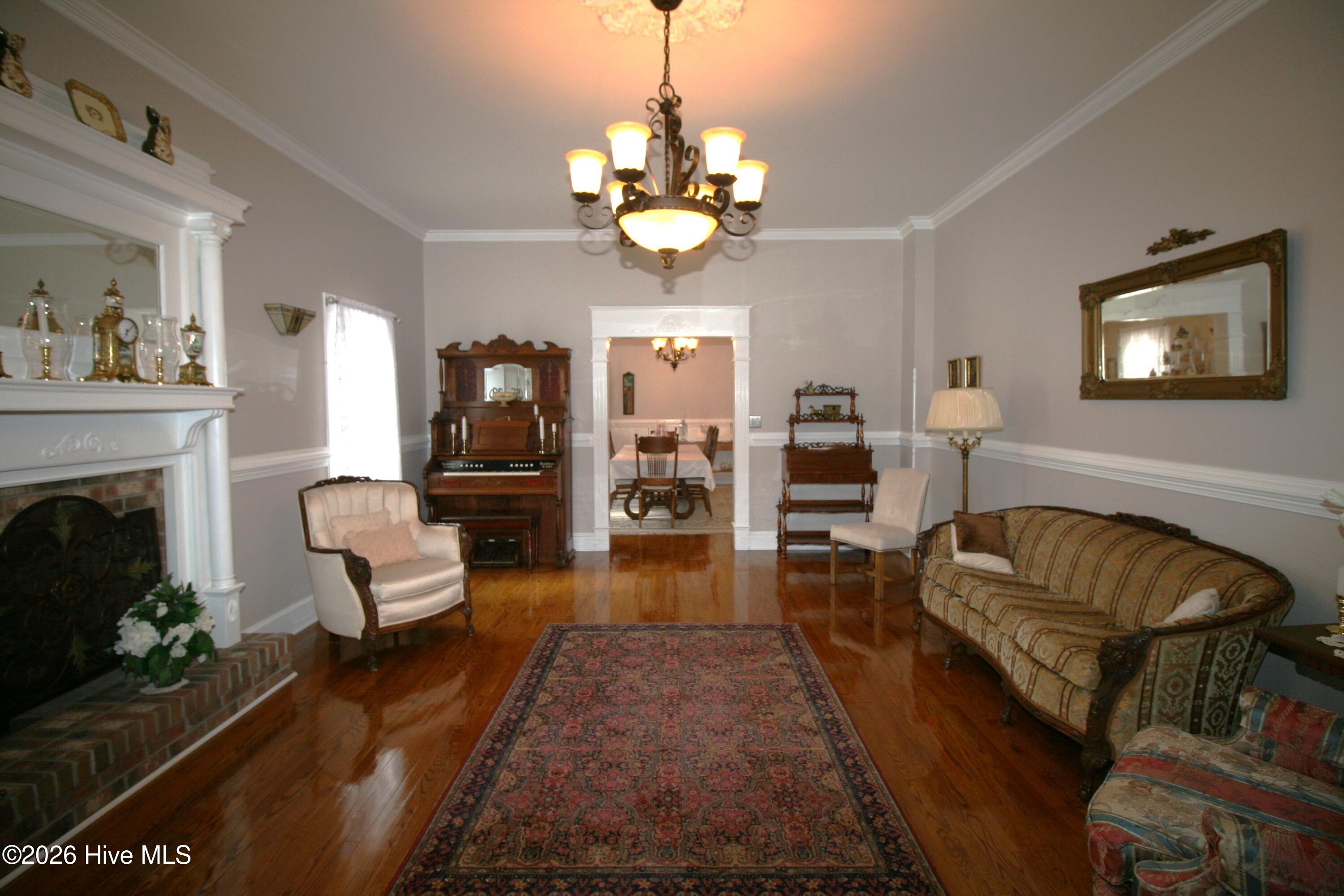 259 Fairlane Road Plymouth, NC 27962 - Photo 6 of 33 View from Living Room into Dining Room
