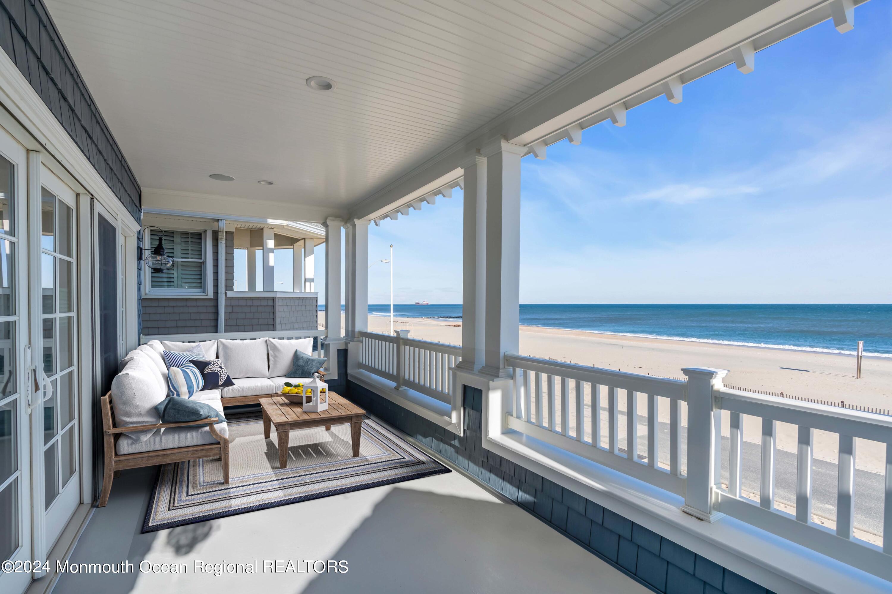 289 Beach Front Manasquan, NJ 08736 - Photo 30 of 93 2nd Floor Balcony Staged