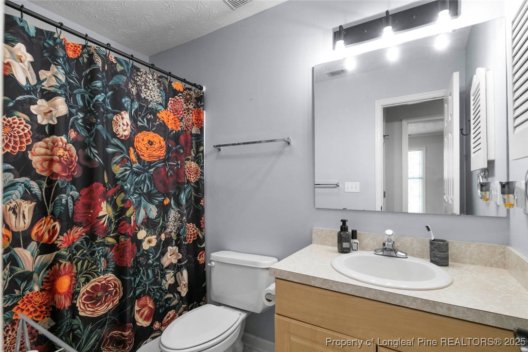 59 Prestige Drive Cameron, NC 28326 - Photo 28 of 36 a bathroom with a sink mirror vanity and toilet