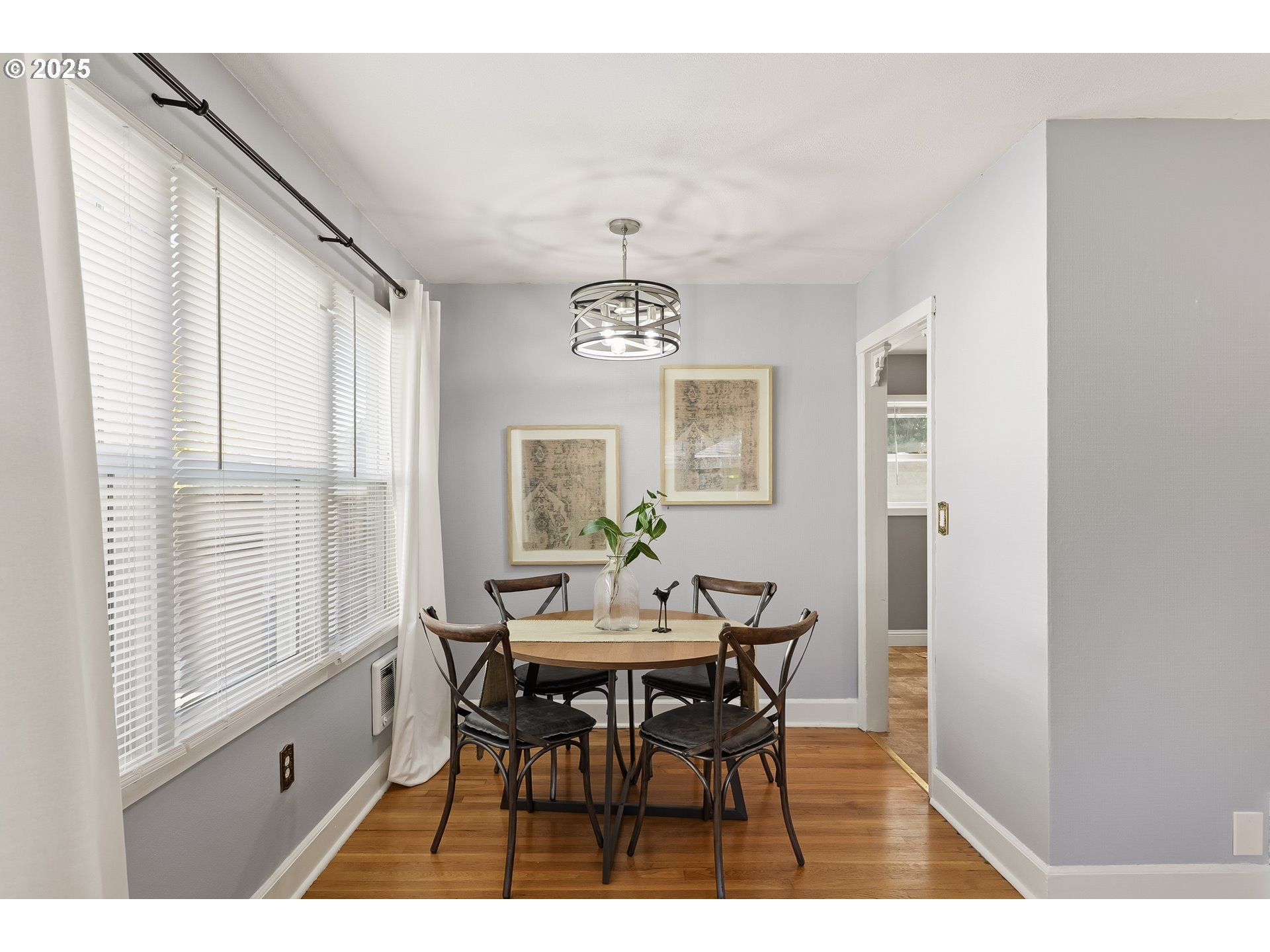 1813 Filbert Street Forest Grove, OR 97116 - Photo 8 of 23 a view of a dining room with furniture and a chandelier