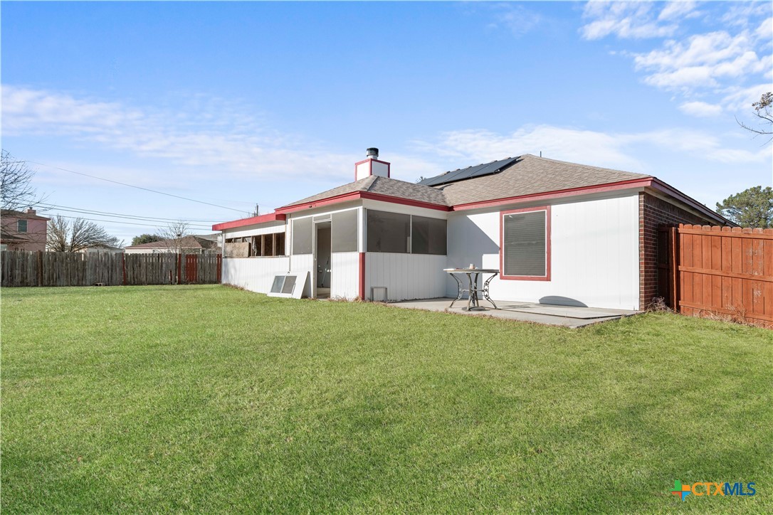 3624 Rainforest Lane Killeen, TX 76549 - Photo 27 of 27 a view of a house with a backyard