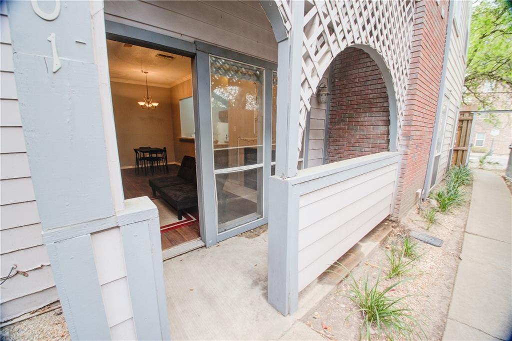 2606 Rio Grande Street, Unit 101 Austin, TX 78705 - Photo 18 of 24 a view of front door and porch