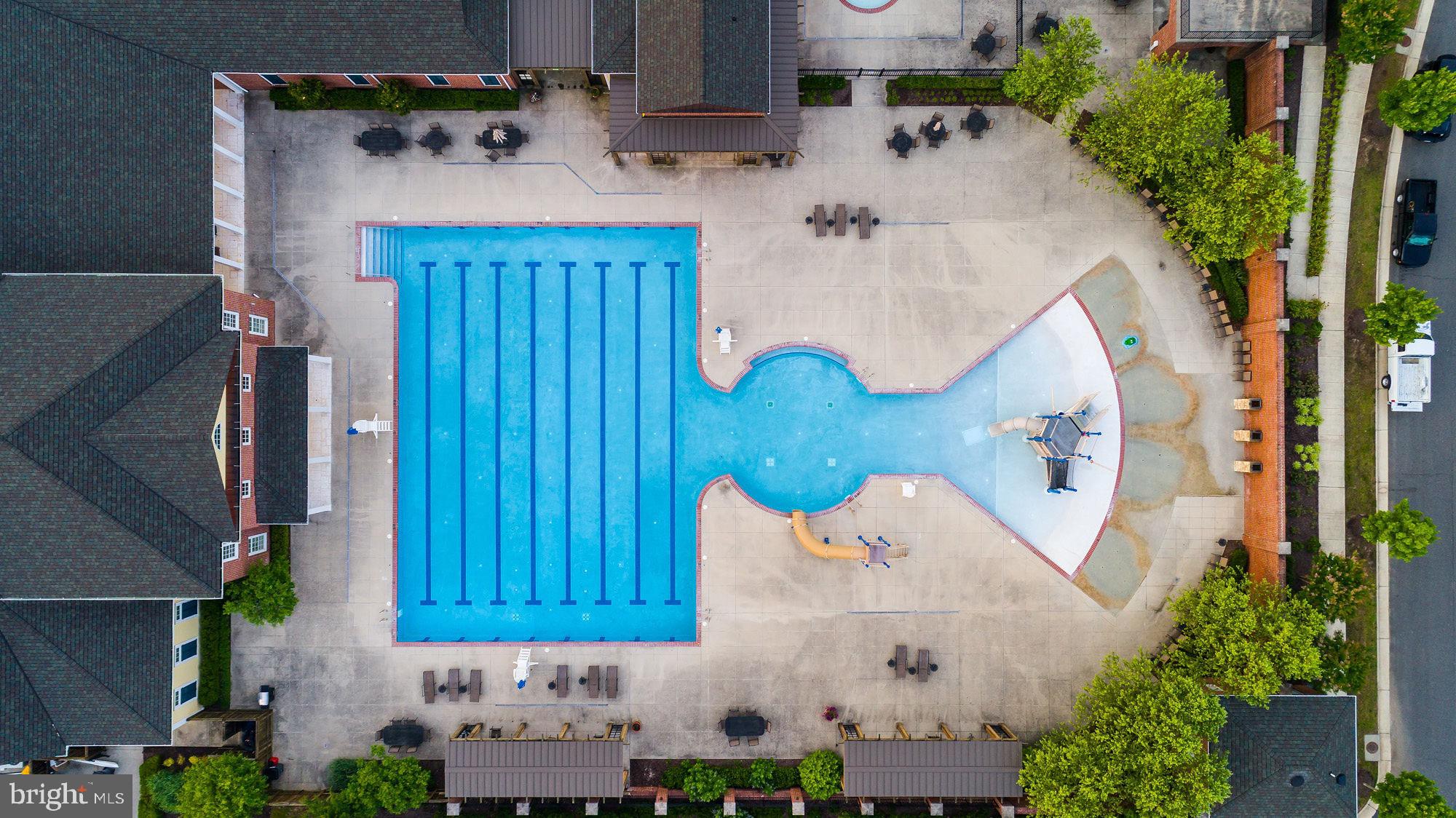 17189 Library Boulevard Ruther Glen, VA 22546 - Photo 45 of 48 Aerial of Community Pool