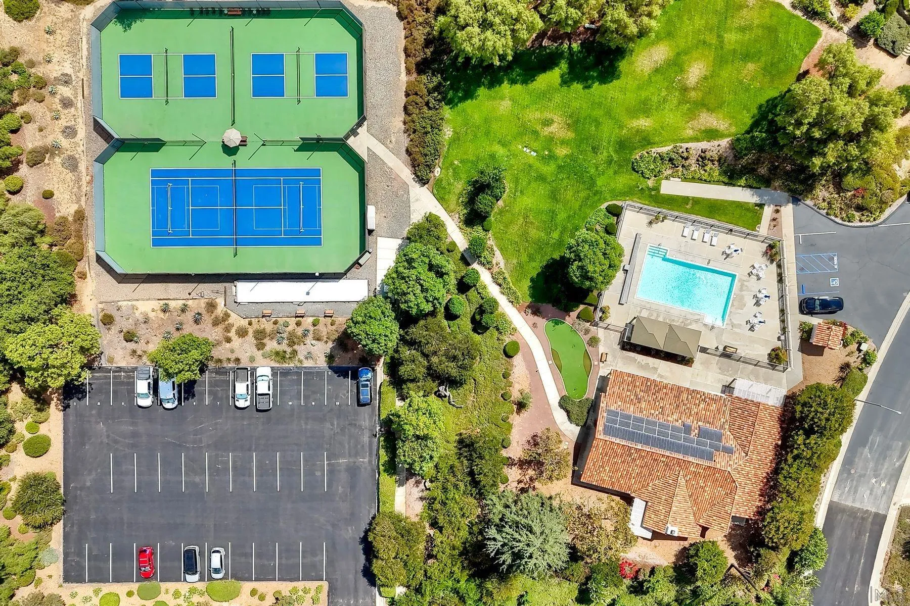 1089 Ridge Heights Drive Fallbrook, CA 92028 - Photo 38 of 42 an aerial view of a house with a yard