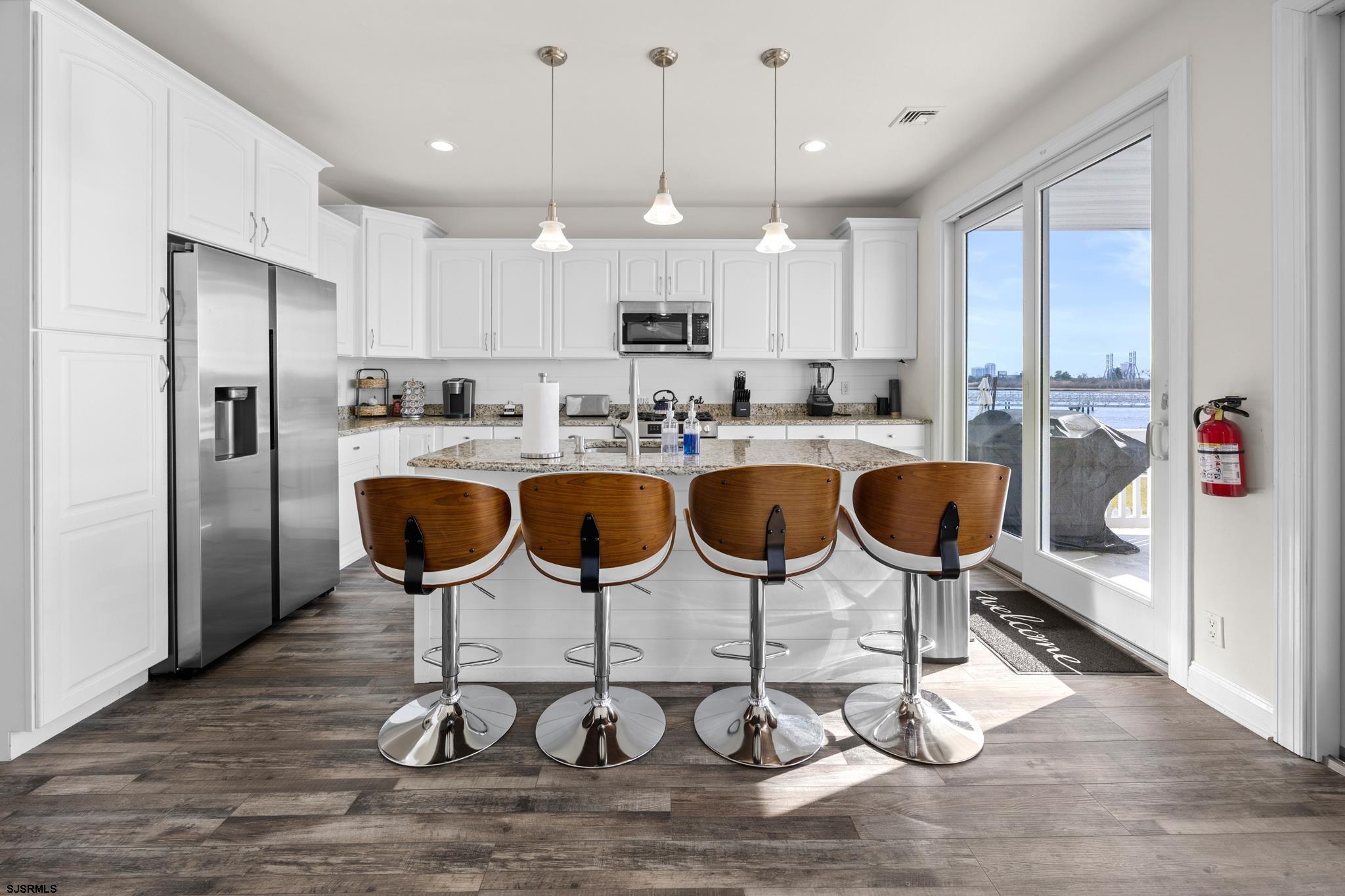 2010 West Riverside Drive Atlantic City, NJ 08401 - Photo 8 of 58 a kitchen with lots of counter space furniture and kitchen view