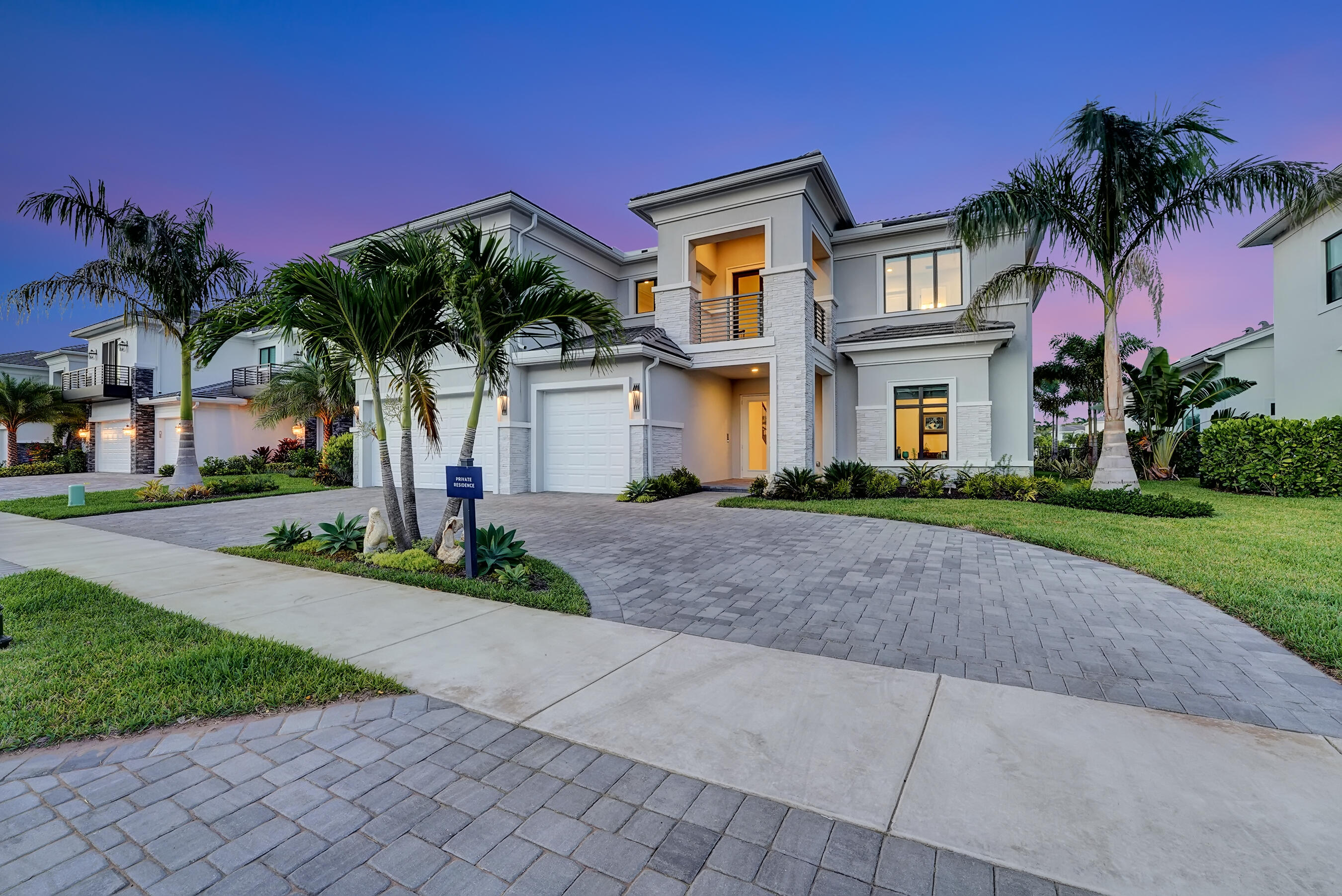 7369 Northwest 26th Way Boca Raton, FL 33496 - Photo 41 of 50 View at Dusk
