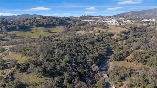 a view of a dry yard