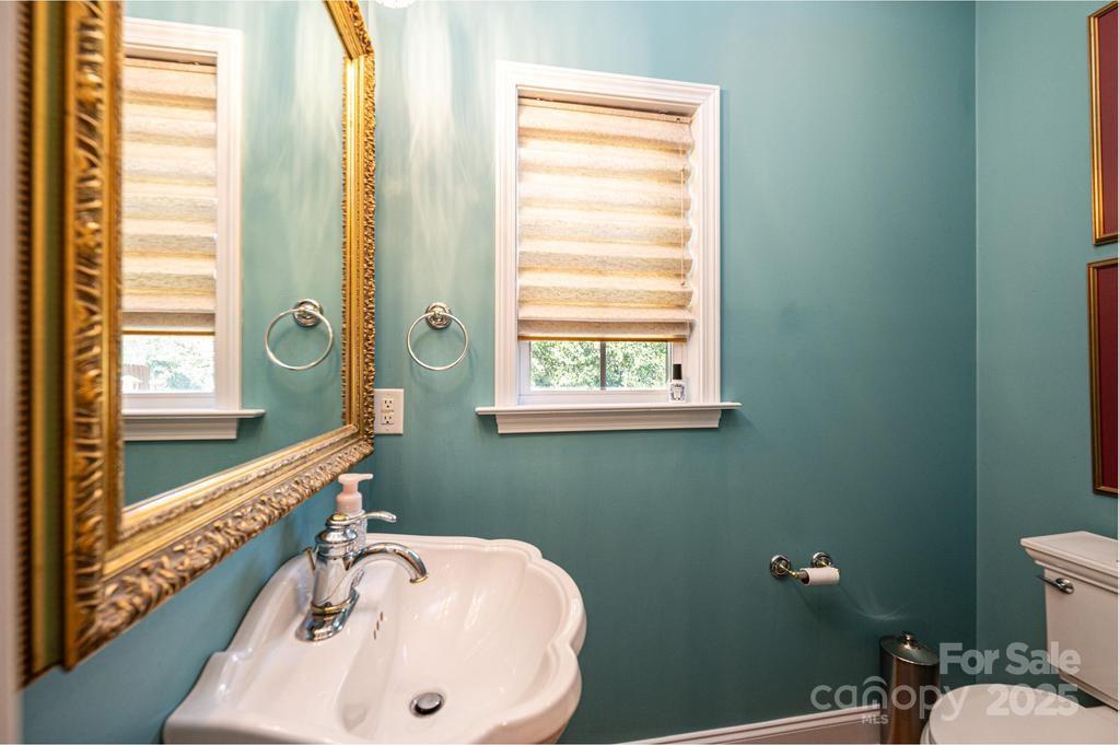2594 Knoll Ridge Court Hickory, NC 28602 - Photo 12 of 43 a bathroom with a sink and a window