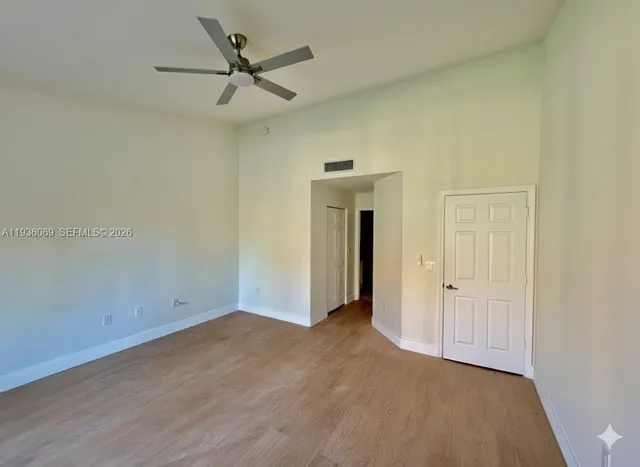 wooden floor in an empty room