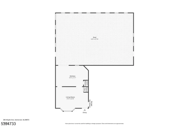 a picture of a bench in a white building