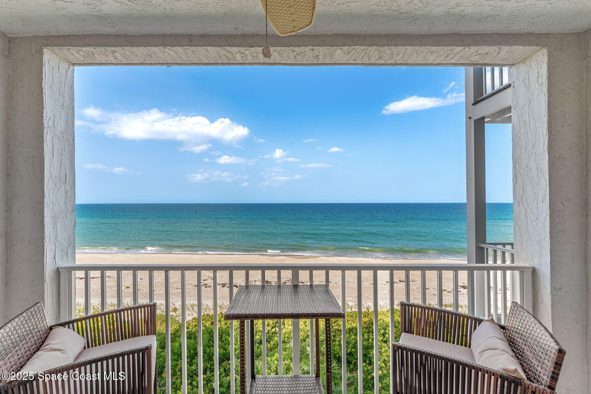 3037 S Highway, Unit 3C Melbourne Beach, FL 32951 - Photo 7 of 52 a view of a balcony