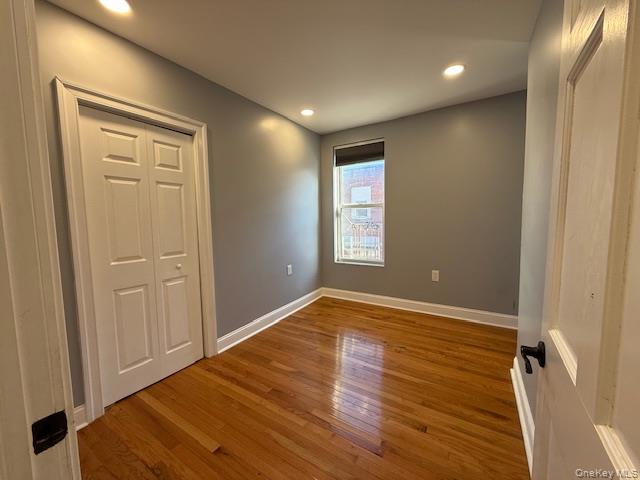 1 South Hamilton Street, Unit 3 Poughkeepsie, NY 12601 - Photo 9 of 17 an empty room with closet and a window