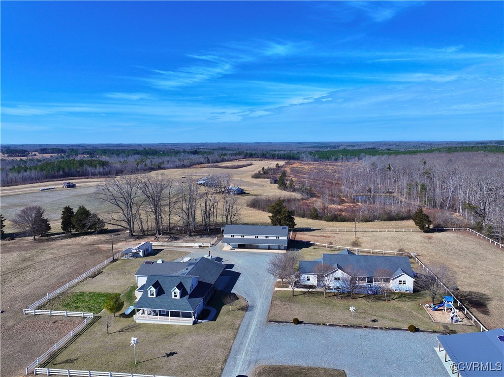 1211 Hunting Creek Road Nathalie, VA 24577 - Photo 1 of 50 Drone / aerial view