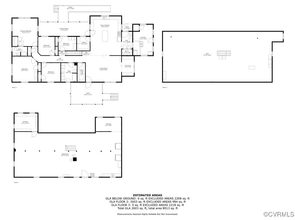 1211 Hunting Creek Road Nathalie, VA 24577 - Photo 49 of 50 Primary 5/2 home floorplan