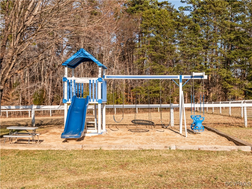 1211 Hunting Creek Road Nathalie, VA 24577 - Photo 17 of 50 View of play area in front of primary home