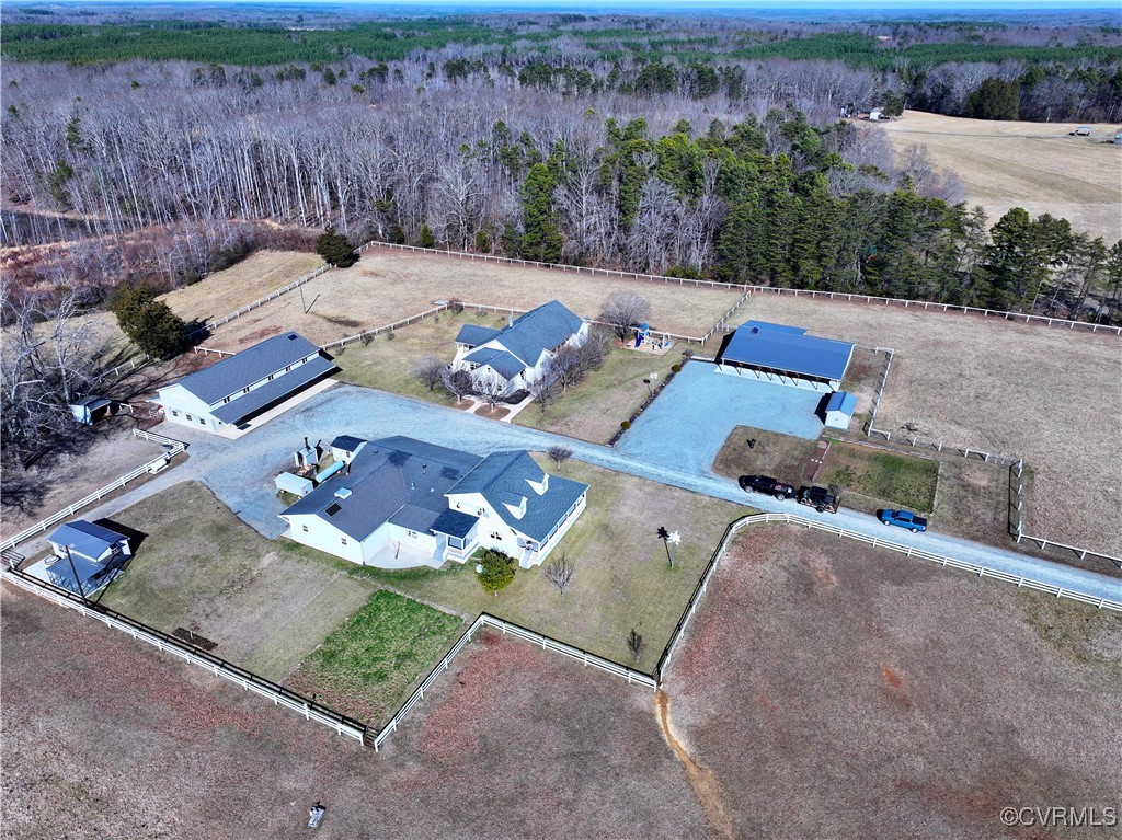 1211 Hunting Creek Road Nathalie, VA 24577 - Photo 2 of 50 Aerial view