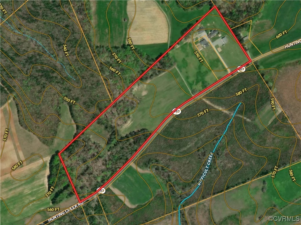1211 Hunting Creek Road Nathalie, VA 24577 - Photo 48 of 50 Map