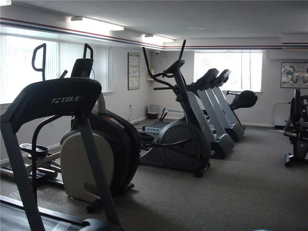 a view of a wooden door