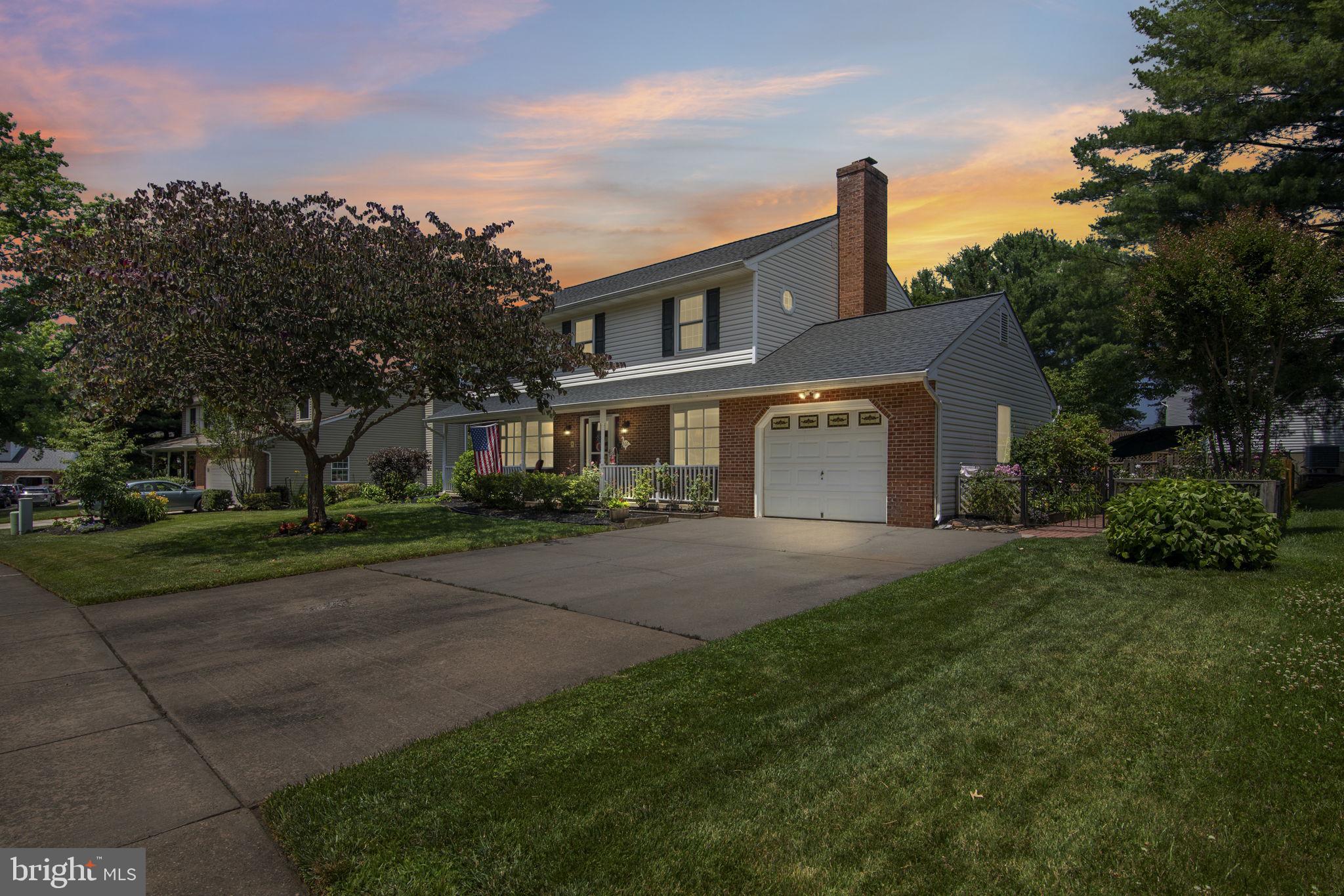 502 North Shamrock Road Bel Air, MD 21014 - Photo 2 of 46 Gorgeous view at dusk!