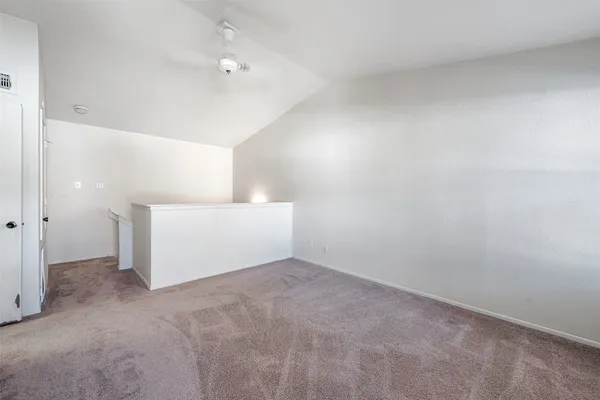 a view of empty room