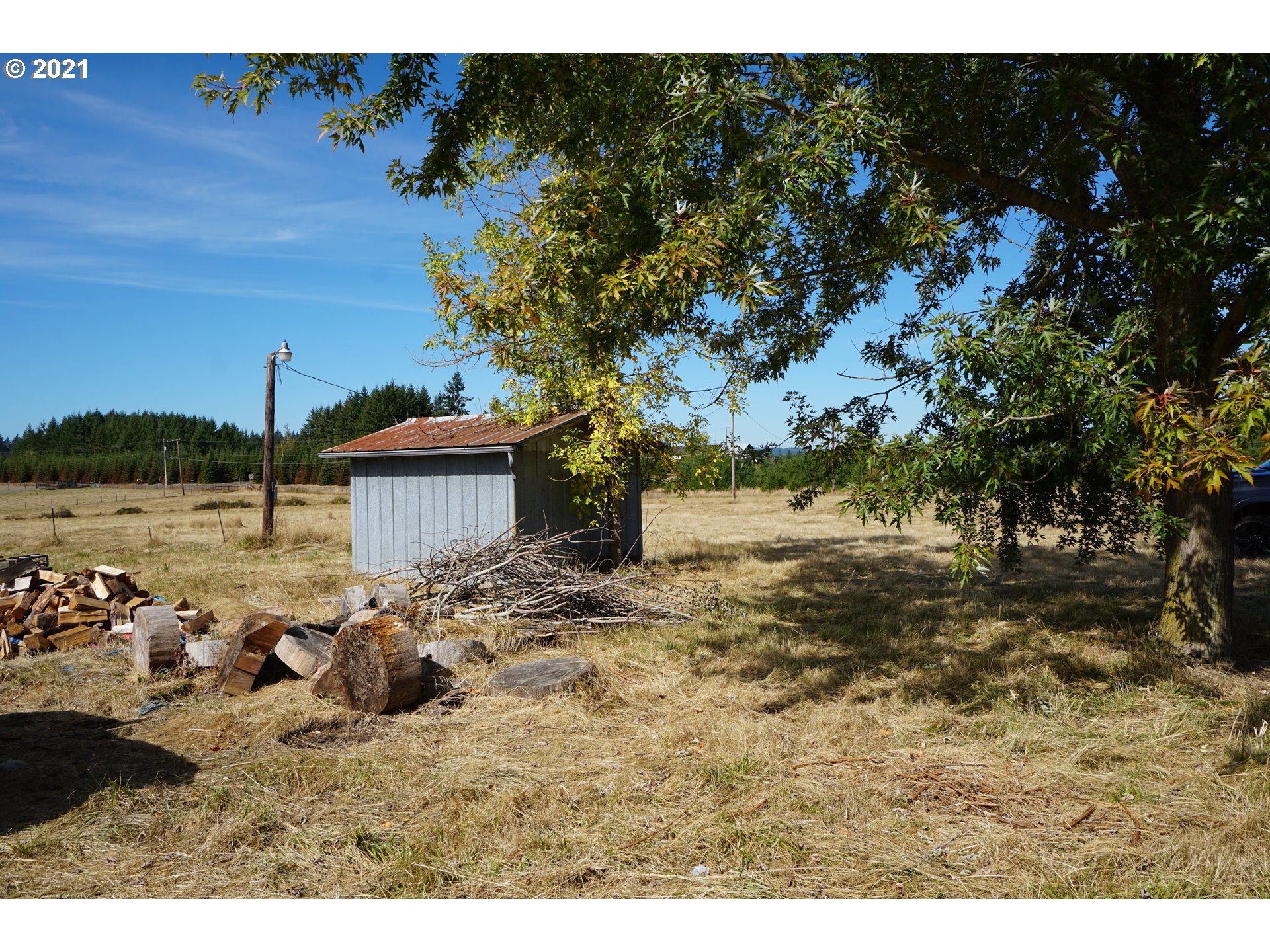 12530 South Union Hall Road Canby, OR 97013 - Photo 9 of 26 a view of a yard and front of a house