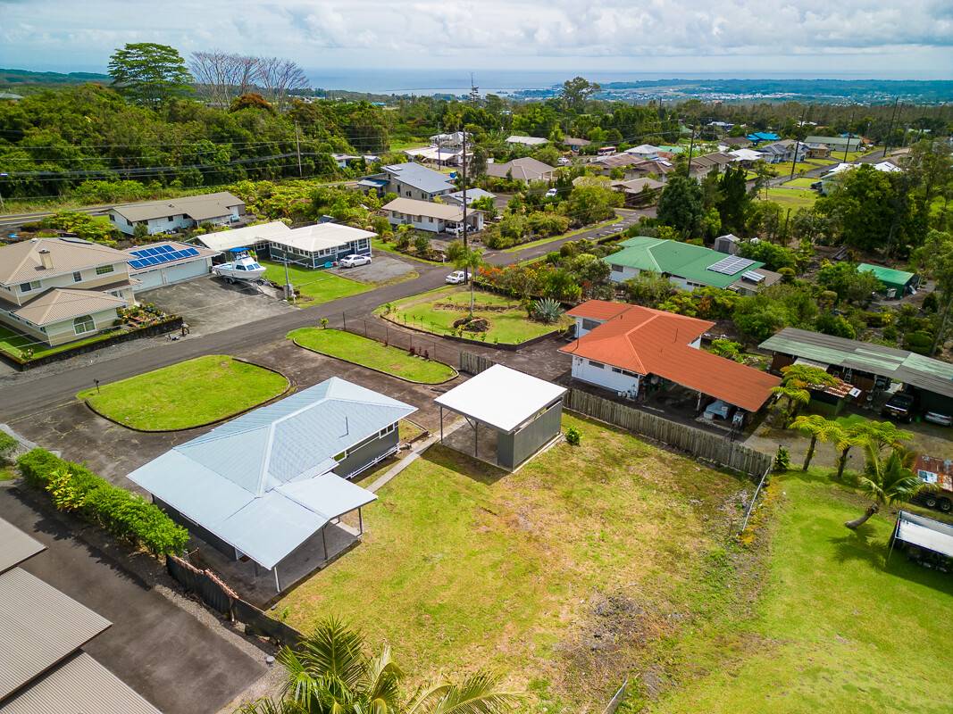 1907 Uhaloa Road Hilo, HI 96720 - Photo 22 of 23 an aerial view of residential houses with outdoor space