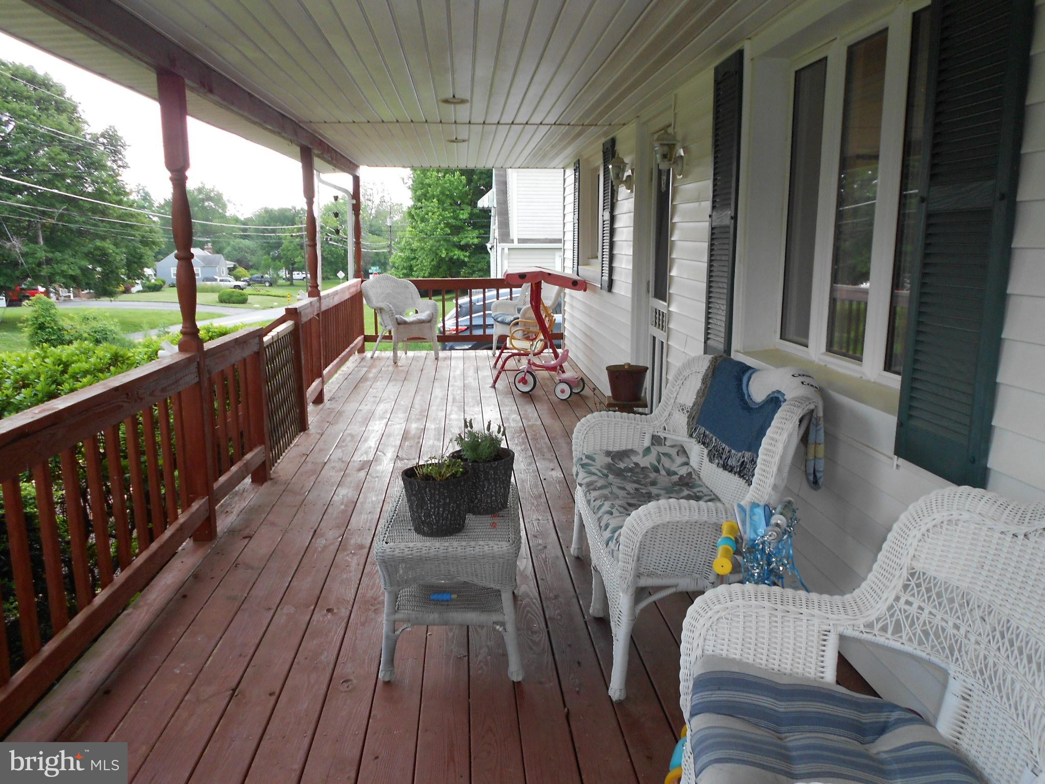 15304 Old Hanover Road Upperco, MD 21155 - Photo 3 of 36 Large covered front porch for morning coffee