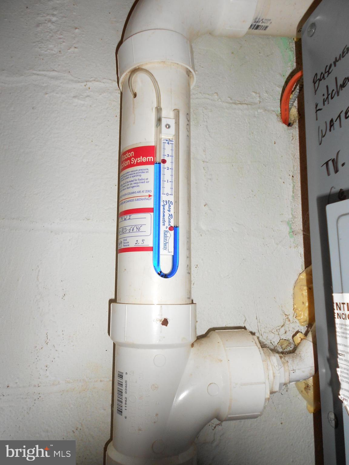 15304 Old Hanover Road Upperco, MD 21155 - Photo 36 of 36 Radon system already installed & working